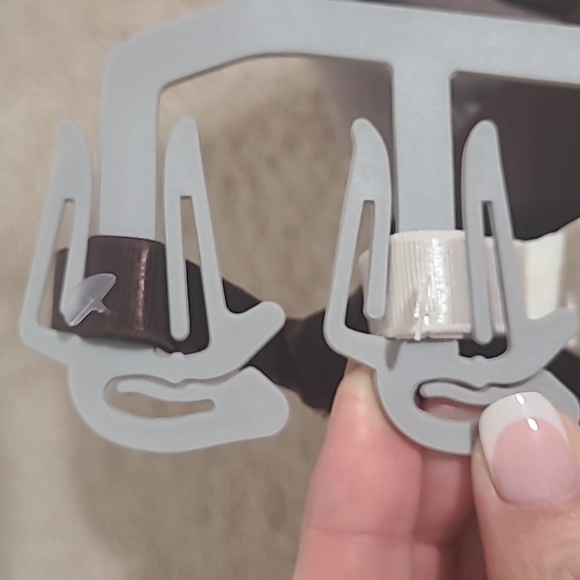 Essentials Women's Wireless Bra Set - Cream, White, Brown size 36 D - Picture 4 of 4